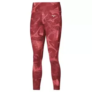 Dámské legíny Mizuno Alpha Graphic 7/8 Tight Tea Rose, L