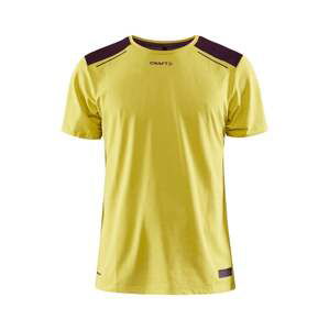 Pánské tričko Craft Pro Hypervent SS Yellow