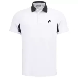 Pánské tričko Head  Slice Polo Shirt Men White L