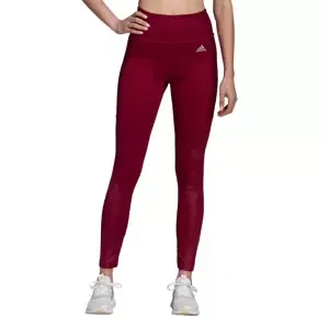 Dámské legíny adidas  x Zoe Saldana sport Tights Legacy Burgundy