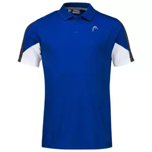 Pánské tričko Head  Club 22 Tech Polo Shirt Men Royal  XL