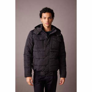 DEFACTO Slim Fit Furry Lined Puffer Jacket