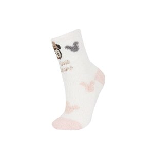 DEFACTO Girl Mickey & Minnie Licensed Terry Socks