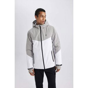 DEFACTO Water Repellent Slim Fit Ribana Puffer Jacket