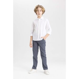 DEFACTO Boy Regular Fit Standard Leg Twill Trousers