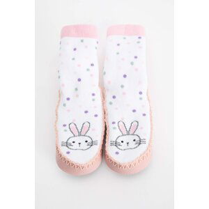 DEFACTO Baby Girl Cotton Home Socks