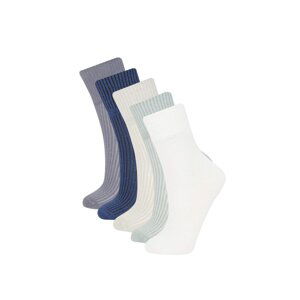 DEFACTO Boy 5 Piece Cotton Long Socks