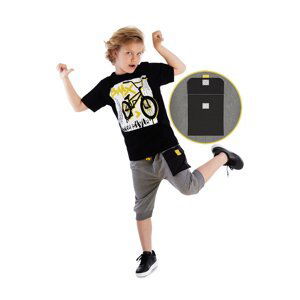 mshb&g Boy Cycling T-shirt Capri Shorts Set