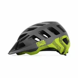 Cyklistická helma Giro   Radix Mat Metalic Black/Lime
