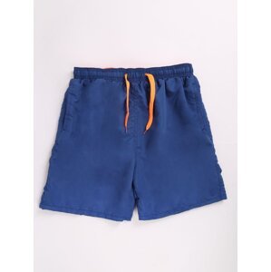 Yoclub Kids's Swimsuits Boys' Beach Shorts P4 Navy Blue