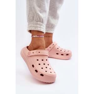 Dámské pěnové pantofle růžové Ilariana