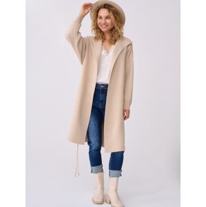 Beige coat with pockets Blue Shadow