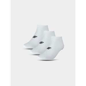 Pánské ponožky casual pod kotník (5pack) 4F - bílé