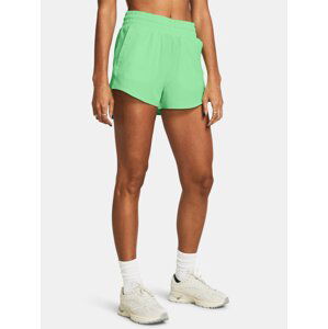 Under Armour Kraťasy Flex Woven Short 3in-GRN - Dámské