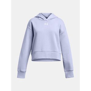 Under Armour Mikina UA Rival Fleece Crop Hoodie-PPL - Holky