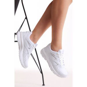 Tonny Black Unisex White Sneakers 772-0