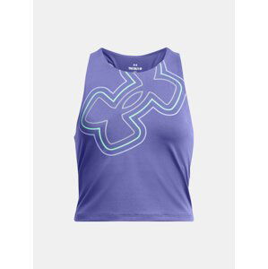 Under Armour Tílko Motion Branded Crop Tank-PPL - Holky