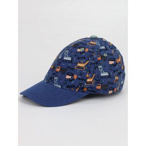 Yoclub Kids's Boys' Baseball Cap CZD-0673C-A200 Navy Blue