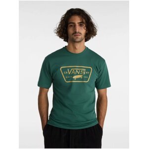 Zelené pánské tričko VANS - Pánské