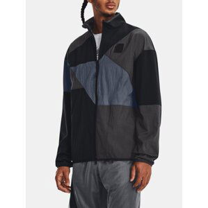 Under Armour Bunda Curry FZ Woven Jacket-BLK - Pánské