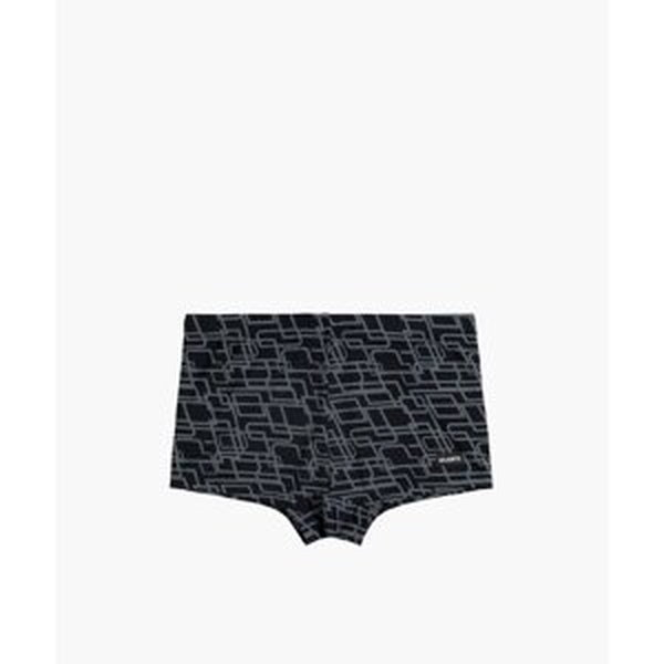 Pánské plavecké šortky ATLANTIC - černé/šedé