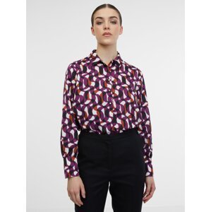 Orsay Fialová dámská vzorovaná košile - Dámské