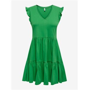 Zelené dámské basic šaty ONLY May - Dámské