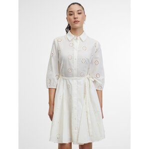 Orsay Bílé dámské košilové šaty - Dámské