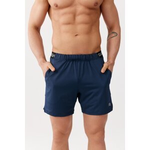 Rough Radical Man's Shorts Split Shorts Navy Blue