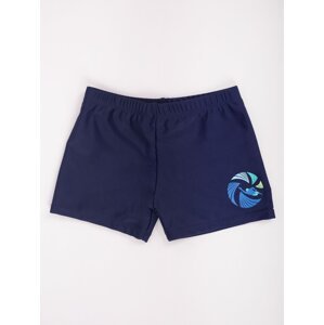 Yoclub Kids's Swimsuit LKS-0068C-A100 Navy Blue