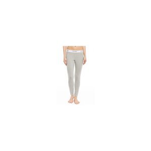Šedé legíny s bílou širokou gumou Legging Pant Calvin Klein Jean - Dámské