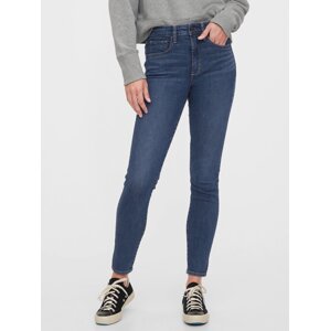 Modré dámské skinny fit džíny GAP Jegging