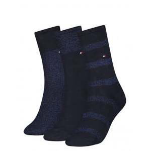 3PACK ponožky Tommy Hilfiger modré