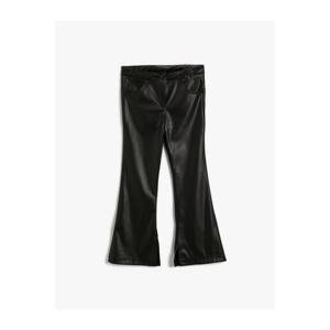Koton Faux Leather Camisole Trousers