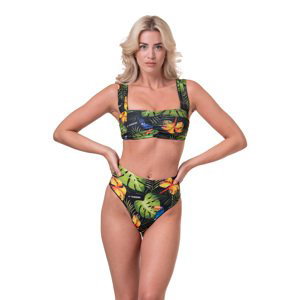 Dámské plavky Nebbia  High-energy retro bikini - top 553 jungle green S