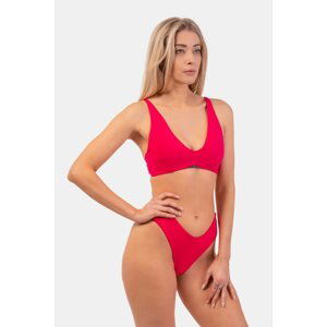 Dámské plavky Nebbia  Triangle Bralette Bikini Top with padding 457 Pink S
