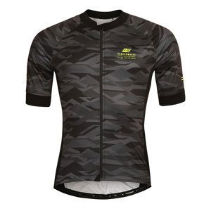 Pánský cyklistický dres ALPINE PRO BERESS dk. true gray varianta pa