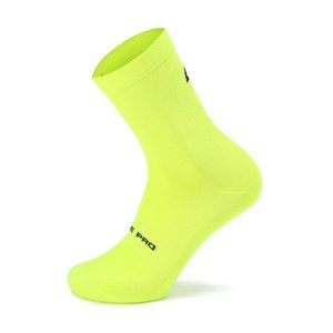 Unisex ponožky s antibakteriální úpravou ALPINE PRO COLO neon safety yellow