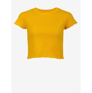 Žluté dámské tričko NAX Reisa