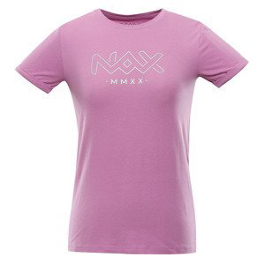 Růžové dámské tričko NAX EMIRA