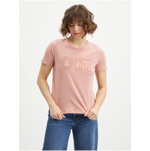 Růžové dámské tričko Picture