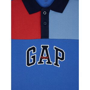 Červeno-modré klučičí polo tričko GAP