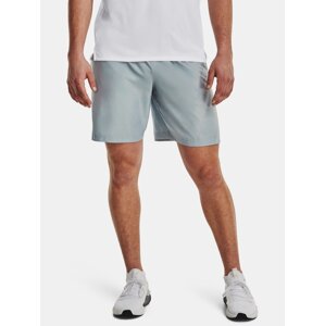 Světle šedé sportovní kraťasy Under Armour UA Woven Emboss Short