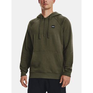 Mikina Under Armour UA Rival Fleece 1/2 Zip HD - zelená