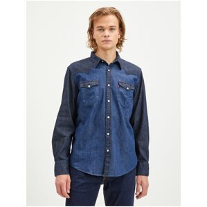 Tmavě modrá pánská džínová košile Levi's® Barstow Western Standard