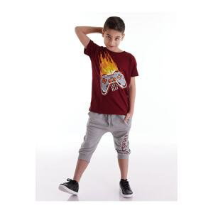 mshb&g Play Game Boys T-shirt Capri Shorts Set