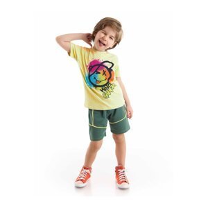 mshb&g Let's Laugh Boy's T-shirt Shorts Set