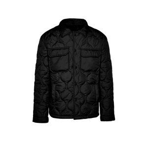 Trendyol Black Unisex Regular Fit Water and Wind Resistant Quilted Coat