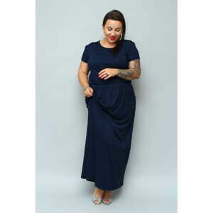 Šaty Karko pro ženy SA300 námořnická modř