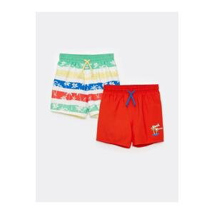 LC Waikiki Lcw Baby Baby Boy Sea Shorts 2-Pack
